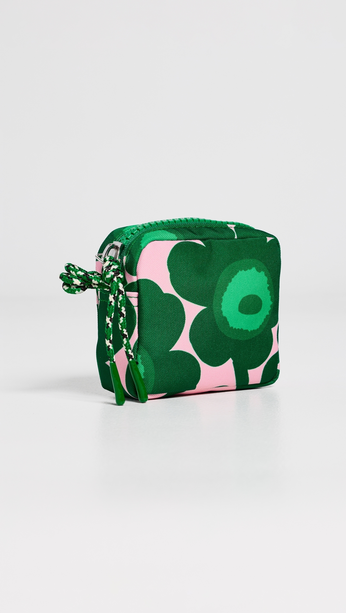 Marimekko - Niekka Mini Unikko Pouch Dark Green/Pink/Green One