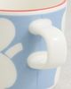 Marimekko Marimekko Oiva Juhla Unikko Coffee Cup White/Light Blue/Orange Red One - 4