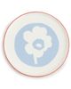Marimekko Marimekko Oiva Unikko Plate White/Light Blue/Orange Red One - 1