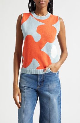 Marimekko Marimekko Pomppikoot Keidas Sleeveless Cotton Sweater