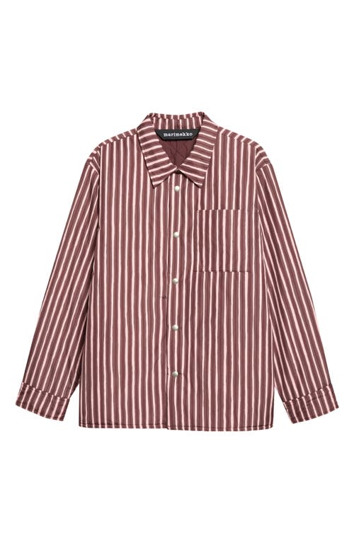 Marimekko Marimekko Seura Piclo Kiski Striped Overshirt