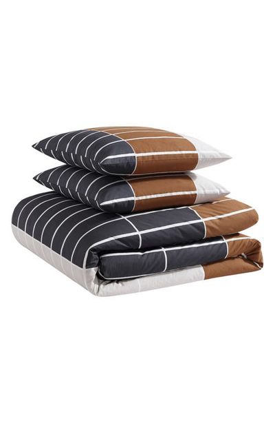 Marimekko Marimekko Tiiliskivi Raita Duvet Cover & Shams Set