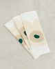 Marimekko Marimekko Unikko Fabric Napkin Set White/Hay/Sand/Emerald One - 2