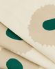 Marimekko Marimekko Unikko Fabric Napkin Set White/Hay/Sand/Emerald One - 5