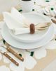 Marimekko Marimekko Unikko Fabric Napkin Set White/Hay/Sand/Emerald One - 6