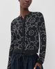 Marimekko Marimekko Villi Piirto Unikko Knitted Cardigan Black/Off White - 2