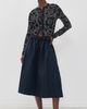 Marimekko Marimekko Villi Piirto Unikko Knitted Cardigan Black/Off White - 5