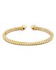 Marina B Marina B 18K Yellow Gold Lina Diamond Bangle Flex Cuff Bracelet, 0.26 tcw - 2