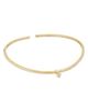 Marina B Marina B 18K Yellow Gold Lina Diamond Drop Collar Necklace, 0.13 tcw - 3