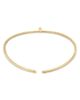Marina B Marina B 18K Yellow Gold Lina Diamond Drop Collar Necklace, 0.13 tcw - 4