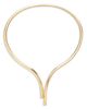 Marina B Marina B 18K Yellow Gold Trisolina Diamond Pave Necklace, 6.5 - 3