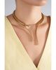Marina B Marina B 18K Yellow Gold Trisolina Diamond Pave Necklace, 6.5 - 4