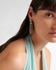 Marina B Marina B Pampilles 18kt gold drop earrings with diamonds and zircons - 3