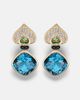 Marina B Marina B Pauline 18kt gold earrings with gemstones - 1