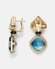 Marina B Marina B Pauline 18kt gold earrings with gemstones - 4