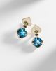 Marina B Marina B Pauline 18kt gold earrings with gemstones - 5