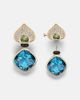 Marina B Marina B Pauline 18kt gold earrings with gemstones - 6