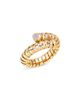 Marina B Marina B Titanium & 18K Yellow Gold Diamond Bypass Ring - 3