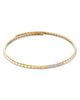 Marina B Marina B Titanium & 18K Yellow Gold Ondine Diamond Pave Choker Necklace, 14.47 - 3