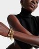 Marina B Marina B Trisola 18kt gold cuff bracelet with diamonds - 6