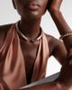 Marina B Marina B Trisola 18kt gold necklace with diamonds - 3