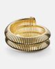 Marina B Marina B Trisola Triple 18kt gold bangle with diamonds - 4