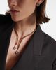 Marina B Marina B Trisolina 18kt gold necklace with blue chalcedony and diamonds - 2