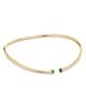 Marina B Marina B Trisolina Emerald & Diamond Collar Necklace in 18K Yellow Gold - 2