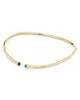 Marina B Marina B Trisolina Emerald & Diamond Collar Necklace in 18K Yellow Gold - 3