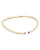 Marina B Marina B Trisolina Ruby & Diamond Collar Necklace in 18K Yellow Gold - 2