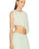 Marina Moscone Marina Moscone Asymmetric Gathered Draped Top - 2