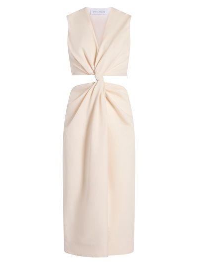 Marina Moscone Women's Cotton Twist Dress