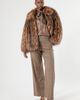 Marina Rinaldi Marina Rinaldi Avena Microcheck Straight Leg Virgin Wool Trousers - 3