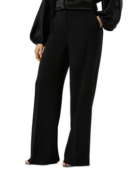 Marina Rinaldi Marina Rinaldi Cady Straight Leg Pants