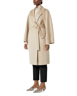 Marina Rinaldi Marina Rinaldi Double Sided Cashmere Cocoon Coat