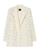 Marina Rinaldi Marina Rinaldi Geometric Rhinestone Blazer - 5