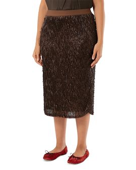 Marina Rinaldi Marina Rinaldi Mrnattore Cocoa Skirt