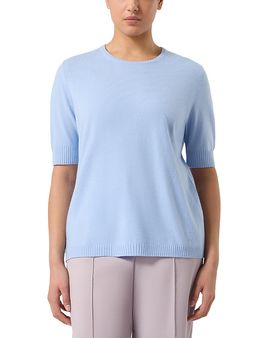 Marina Rinaldi Marina Rinaldi Mrneresia Light Blue Cashmere Sweater