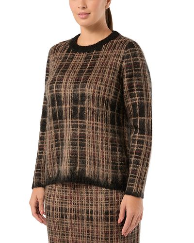 Marina Rinaldi Marina Rinaldi Mrntesoro Jacquard Knit Sweater