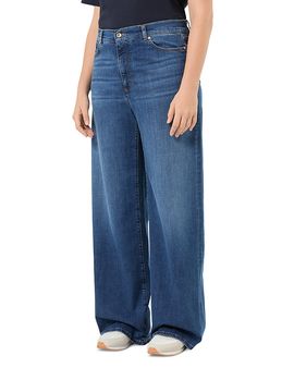 Marina Rinaldi Marina Rinaldi Mrslana Wide Leg Jeans in Navy
