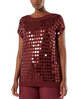 Marina Rinaldi Marina Rinaldi Mrsvisone Sequin Top