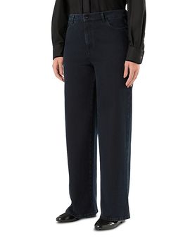 Marina Rinaldi Marina Rinaldi Mrsvodka Wide Leg Jeans in Navy