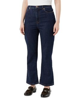 Marina Rinaldi Marina Rinaldi Mrszona Flared Crop Jeans in Midnight Blue