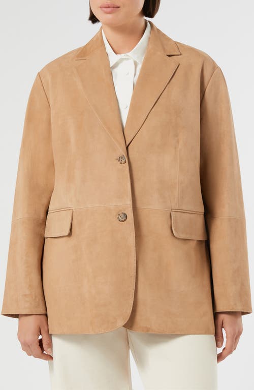Marina Rinaldi Marina Rinaldi Olivi Suede Blazer