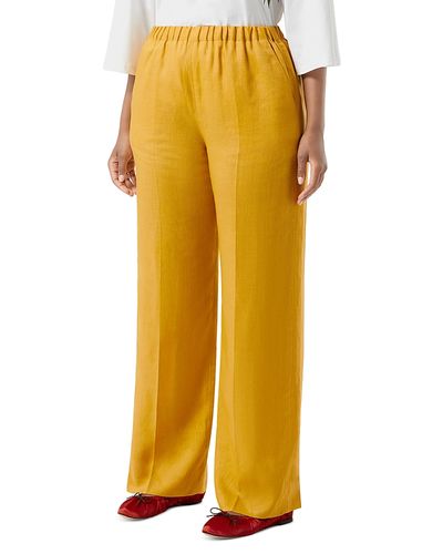 Marina Rinaldi Marina Rinaldi Rocco Honey Linen Pants
