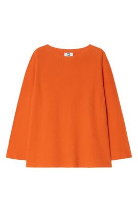 Marina Rinaldi Marina Rinaldi Vafelio Slit Cotton Sweater