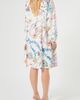 Marina Rinaldi Marina Rinaldi Watercolor Print Long Sleeve Shirtdress - 2