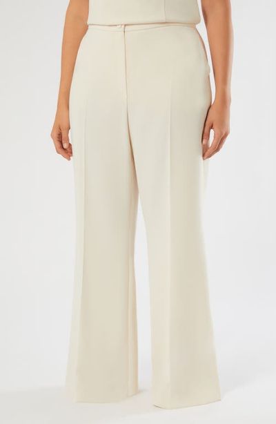 Marina Rinaldi Marina Rinaldi Wide Leg Cady Pants