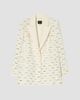 Marina Rinaldi Marina Rinaldi Women's Rhinestone Detail Cady Blazer Jacket - 1