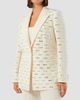 Marina Rinaldi Marina Rinaldi Women's Rhinestone Detail Cady Blazer Jacket - 4